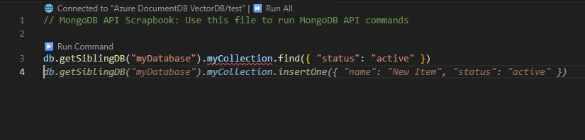 Run scrapbook queries